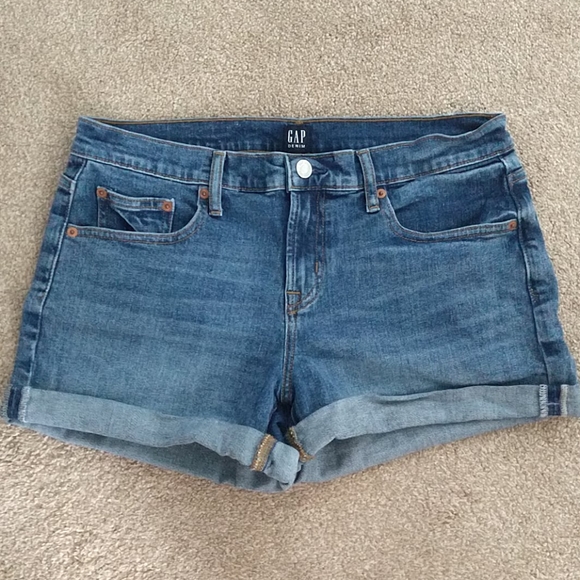 GAP jean shorts, size 29 waist, 3” length - Picture 1 of 3